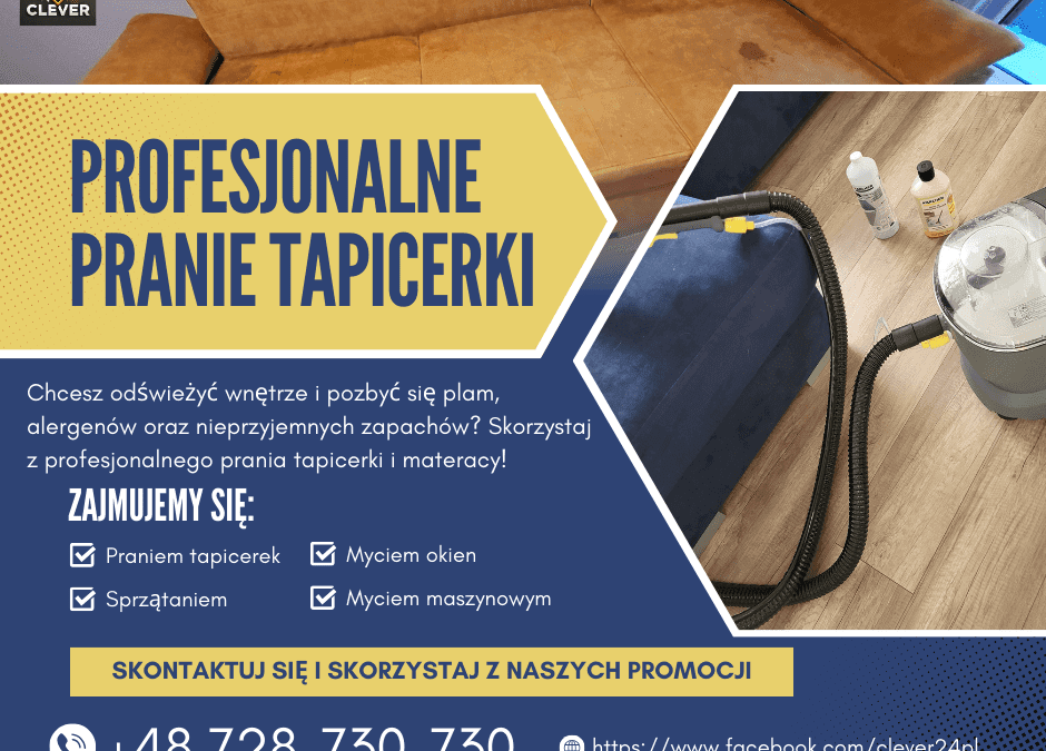 Pranie tapicerki Wrocław